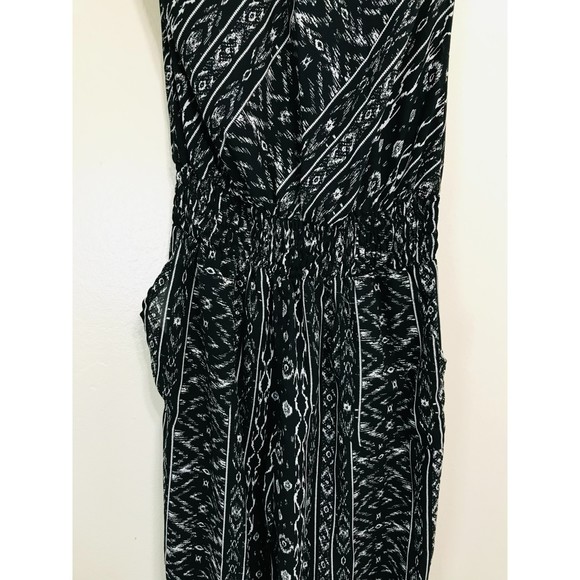 Blugirl Black/White Bandeau Halter Jumpsuit, Size L - Picture 3 of 6